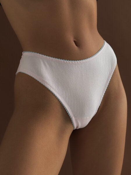 Slip brasiliani in cotone (3 pezzi)